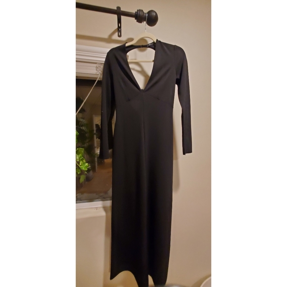 Zara Open Back Wideleg Jumpsuit - Picture 1 of 3